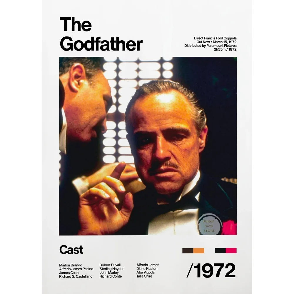 The Godfather Movie Poster