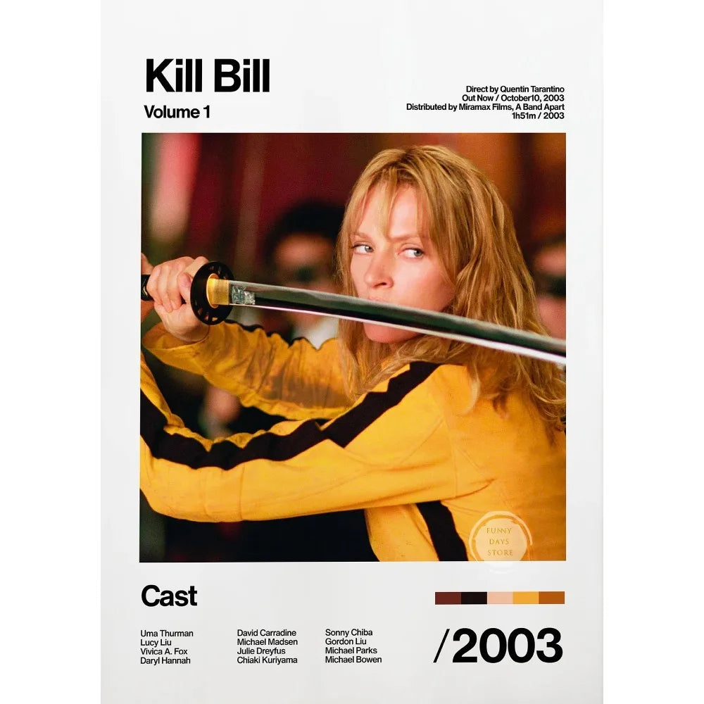 Kill Bill Movie Poster