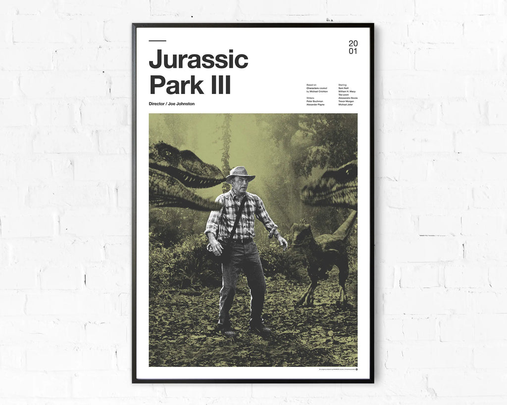 Jurassic Park III Movie Poster