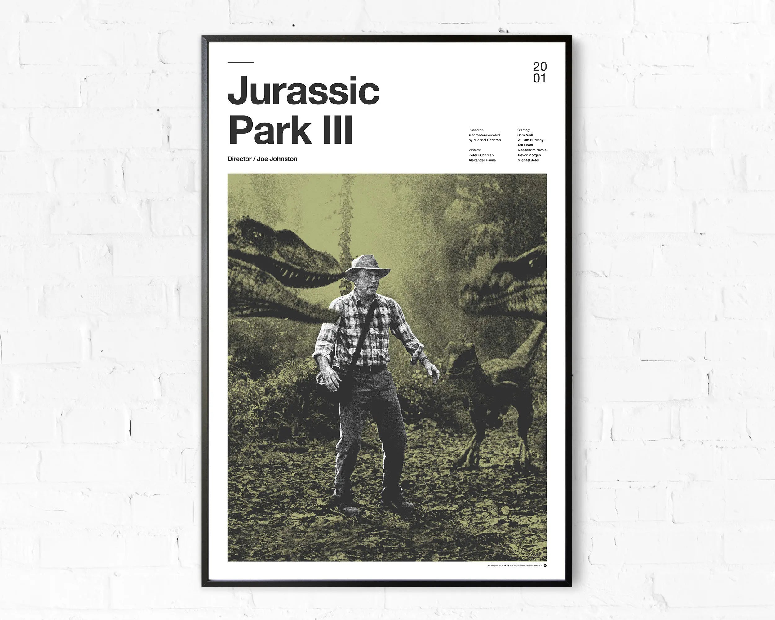 Jurassic Park III Movie Poster